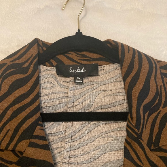 Lipslide zebra print blazer - Picture 4 of 4